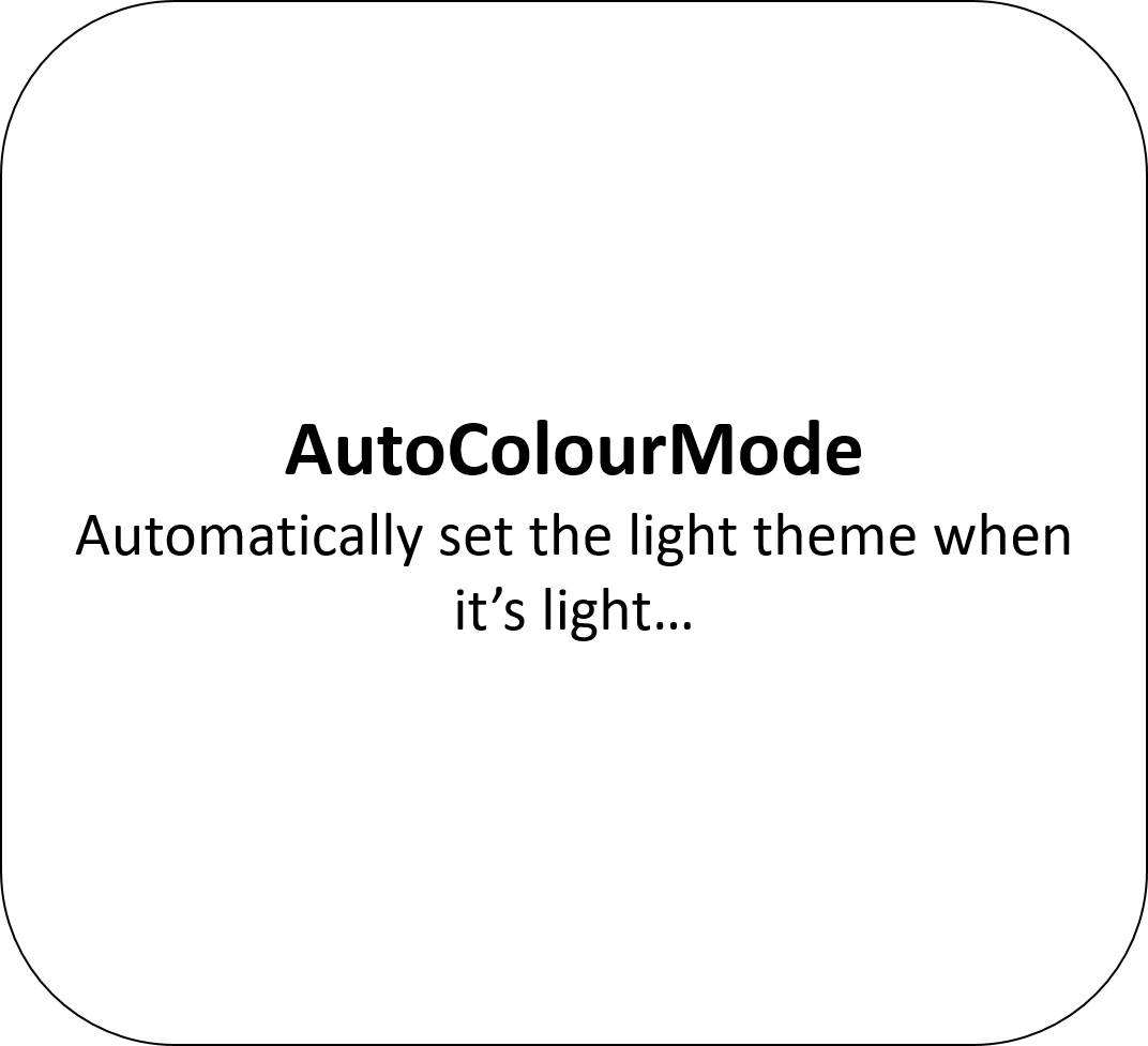 AutoColourMode