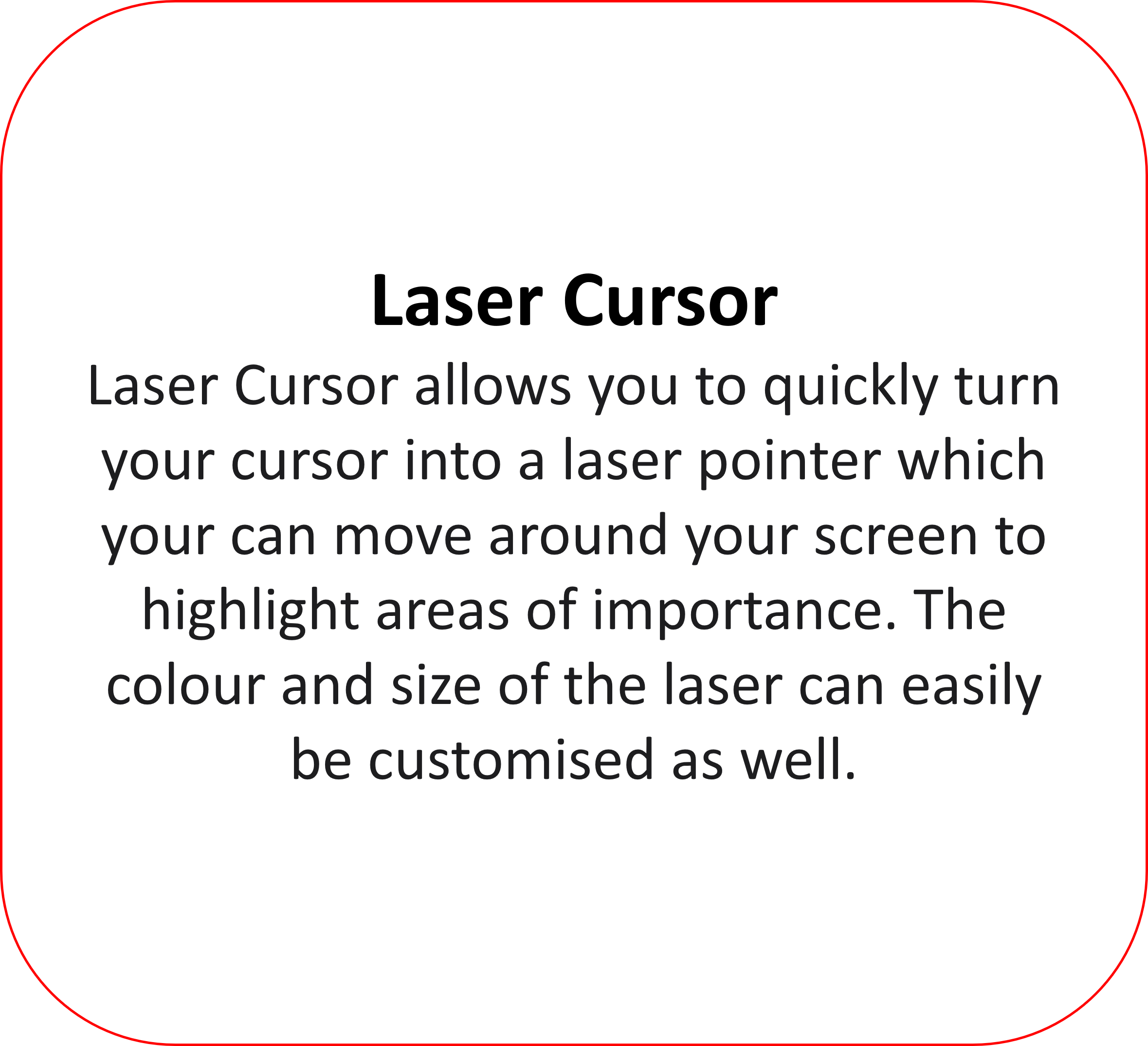 Laser Cursor