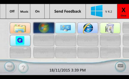 Overgang Blauwe plek Ellende Wii Desktop | Quinn's Computing